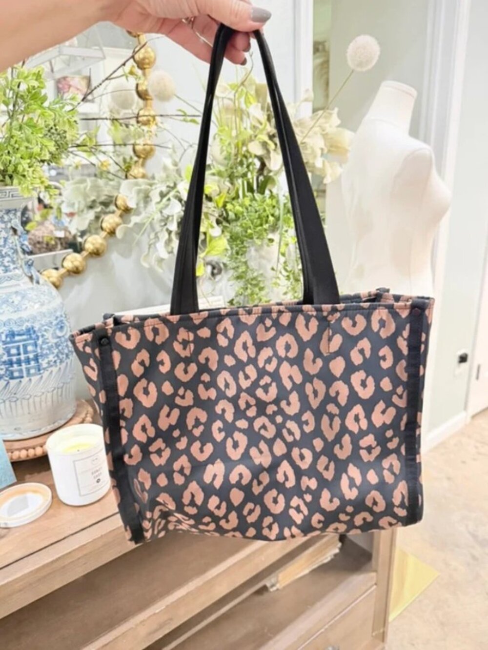 Kate Spade Leopard Nylon Tote - Picture 4 of 5